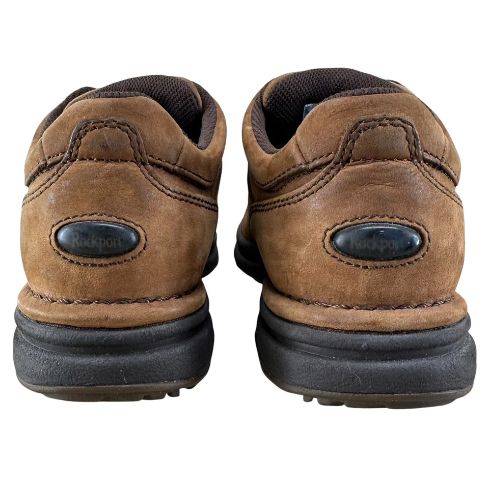 Oxford Rockport Mujer World Tour Clásico Chocolate Nubuck Con Cordones Talla 8 Foto 4 de 4