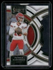 2023 Panini Select - Premier Level Patrick Mahomes #140 White Prizm Die-Cut /199