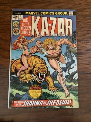 Ka-Zar #2 (Marvel Comics March 1974)