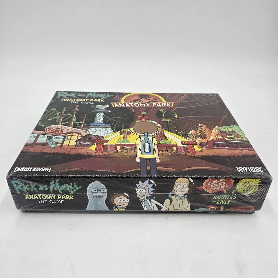 Rick and Morty Anatomy Park Juego | Cryptozoic Adult Swim Juego de Mesa NUEVO Y PRECINTADO Foto 3 de 4