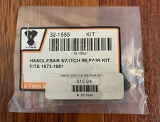 V-Twin Harley Davidson 73-81 FL, FX, XL Handlebar Switch Repair Kit 32-1555, New