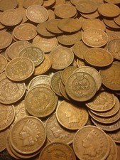 (50) 1880-1909 Indian Head Cents