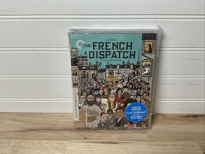 ''The French Dispatch'' (Criterion) Blu-ray Wes Anderson - SEALED - BAD CASE