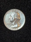 1964 D Washington Quarter 90% Silver Extra Fine XF