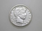 1914 25C BARBER SILVER QUARTER DOLLAR