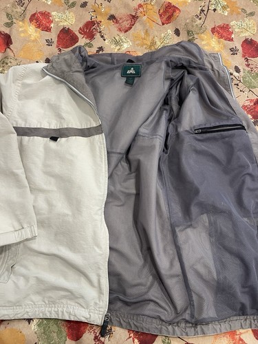 EMS Eastern Mountain Sports Jacket Men’s Parka Hood Windbreaker Size XL - Picture 7 of 9
