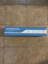 New SaniteModar 18 Inch Gold Stainless Steel Linear Shower Drain
