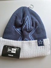 NWT New Era Dallas Cowboys Toddler Knit Beanie Navy Oversize Cuffed NFL Hat