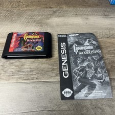 Castlevania: Bloodlines Sega Genesis, 1994 Includes Manual!