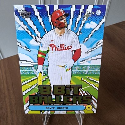 2026 Topps Series 1 BRYCE HARPER 8 Bit Ballers #8B-11 Philadelphia Phillies 
