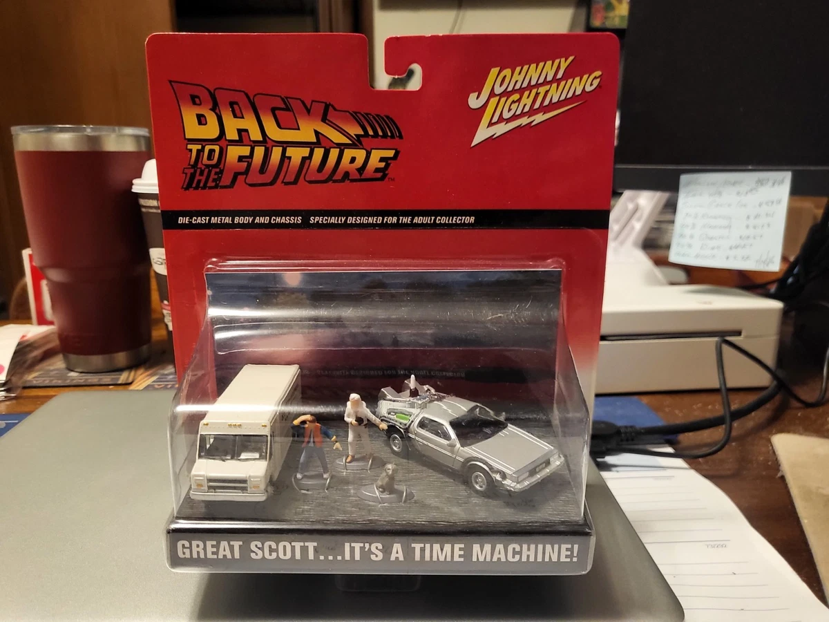 Johnny Lightning Back to the Future DeLorean Diecast Cars, Trucks