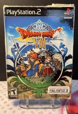 Dragon Quest VIII 8 Journey Of The Cursed King - PS2 - Complete & CIB!