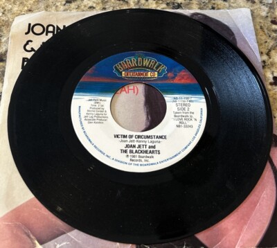 JOAN JETT DO YOU WANNA TOUCH ME / VICTIM OF CIRCUMSTANCE