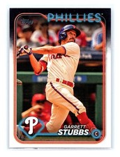 2024 Topps Baseball #409 Garrett Stubbs Philadelphia Phillies