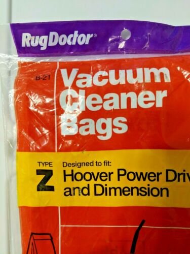 2 BOLSAS Aspiradora Tipo Z HOOVER Power Drive y Dimensión B-21 ALFOMBRA MÉDICO Bolsa - Imagen 2 de 4