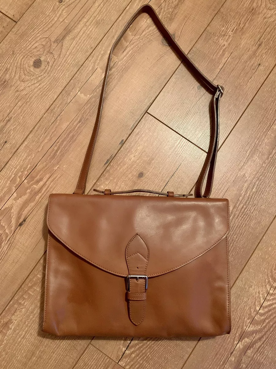 Tan leather shop bag zara