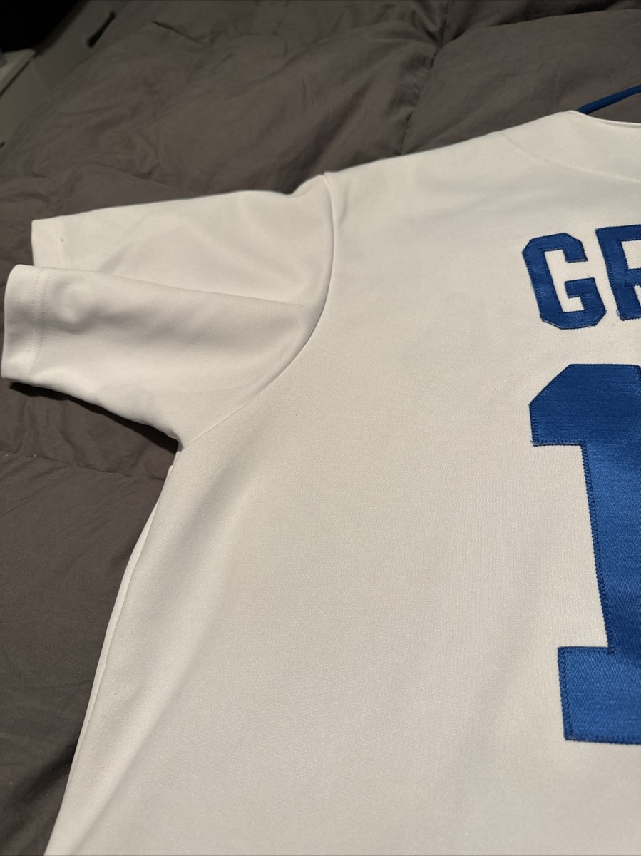 Dodgers ユニフォーム 15 Vintage Shawn Green #15 Los Angeles Dodgers Majestic White