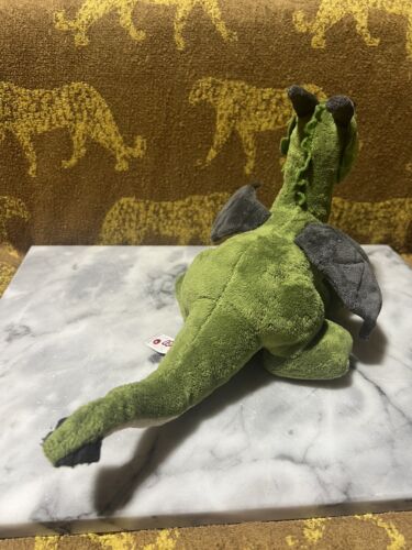 NICI RETIRED GREEN 11” DRAGON PLUSH SOFT TOY EXTREMELY RARE & VERY COLLECTIBLE - Picture 3 of 19