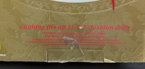 Jakks Holiday Elegance Blonde 1999 Toys 'R' Us Exclusive Never Removed From Box - Bild 8 von 9