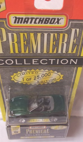 KKar Matchbox - 1995 World Class Premiere 04 - Mitsubishi Spyder - Green - Picture 2 of 3