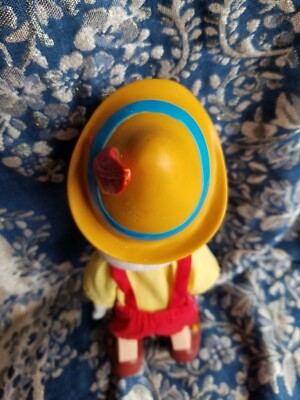 Vintage Walt Disney Pinocchio Figure Jointed Applause Doll Vintage Walt Disney Pinocchio Figure Jointed Applause Doll