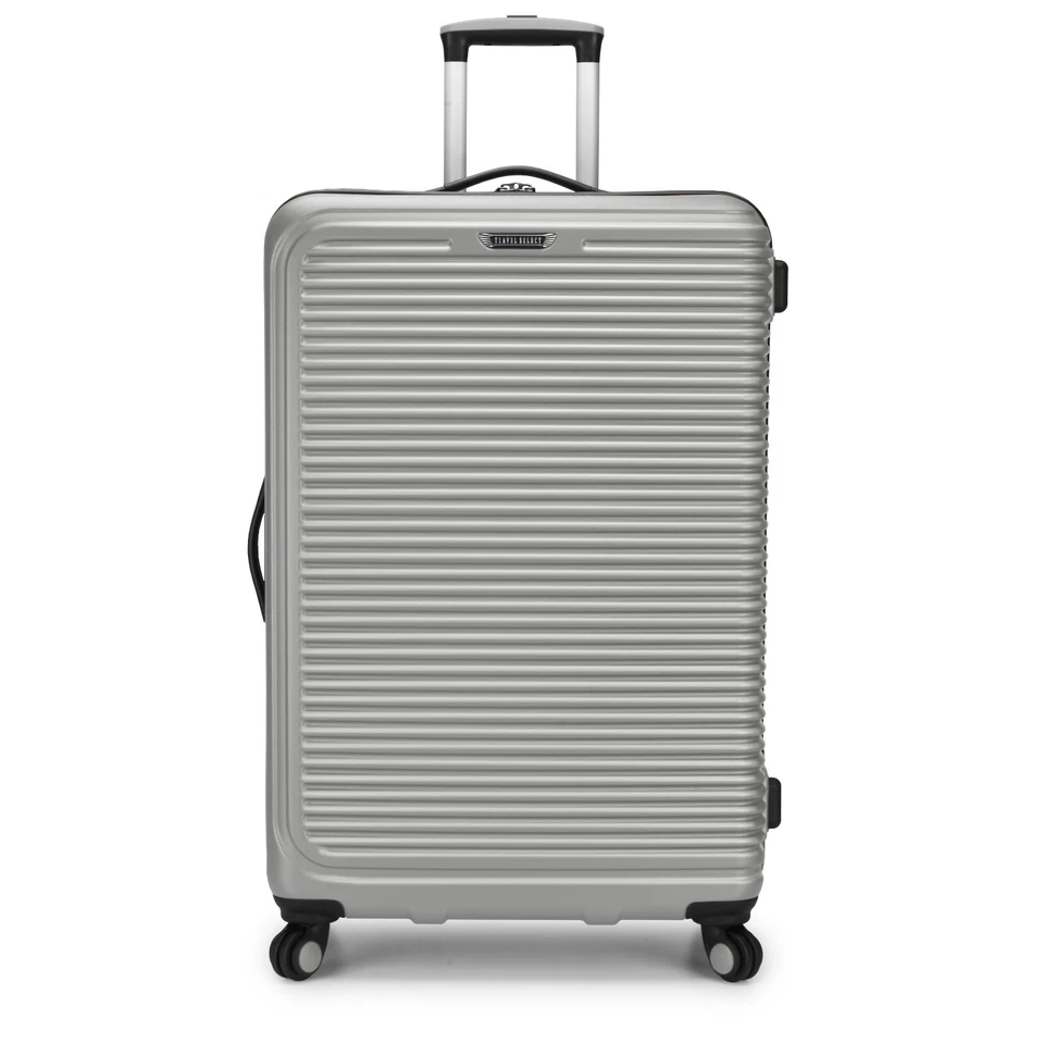 Juego de equipaje giratorio rígido Travel Select Savannah de 3 piezas - plateado Foto 4 de 4