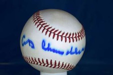 Ad Happy Chandler Psa/dna Signed American League Baseball Authentic Autograph