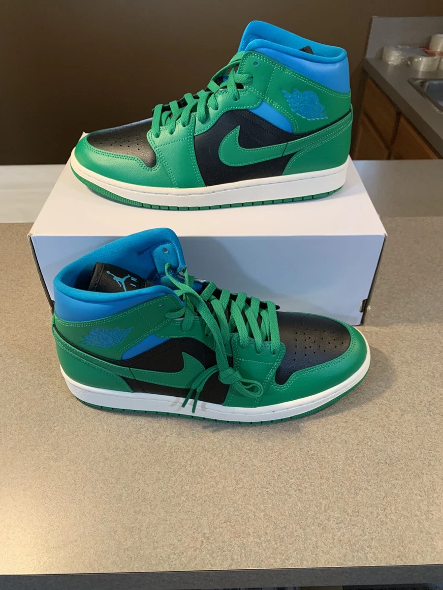 womens jordan 1 lucky green