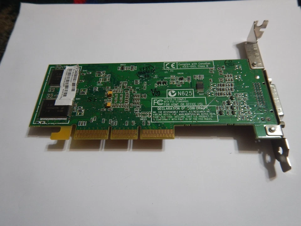 ATI Rage 128 Ultra AGP 32MB Video Card 109-81100-01  standard profile  - Image 3 of 3