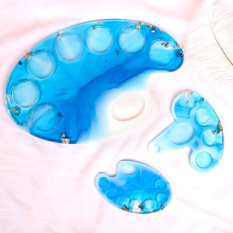 Drawing Board Crystal Epoxy Mold Color Resin Silicone DIY Craft eBay