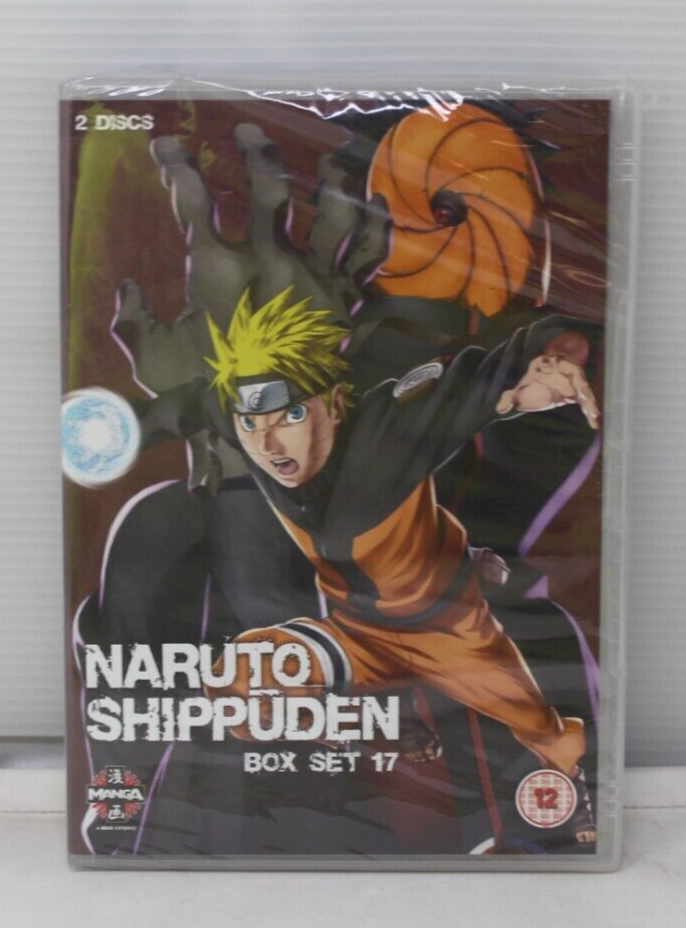 Naruto Shippuden: Box Set 17 (DVD) Region 2 - NEW (Seal damage) | eBay