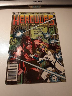 US MARVEL Hercules (1982 1st Series Marvel) #2