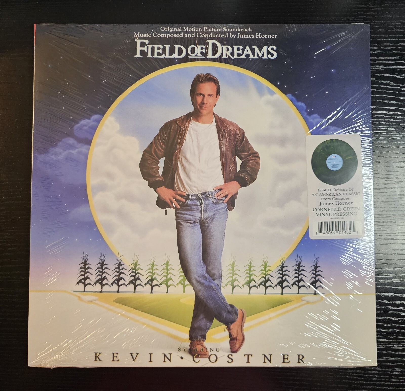 Field Of Dreams LP Original Soundtrack by James Horner On Green Vinyl Sealed New