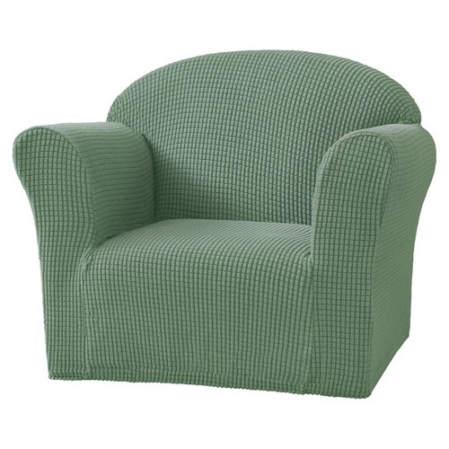 High Stretch Armchair Couch Cover Mini Sofa Slipcover Child's Chair Cover Soft - Picture 40 of 47