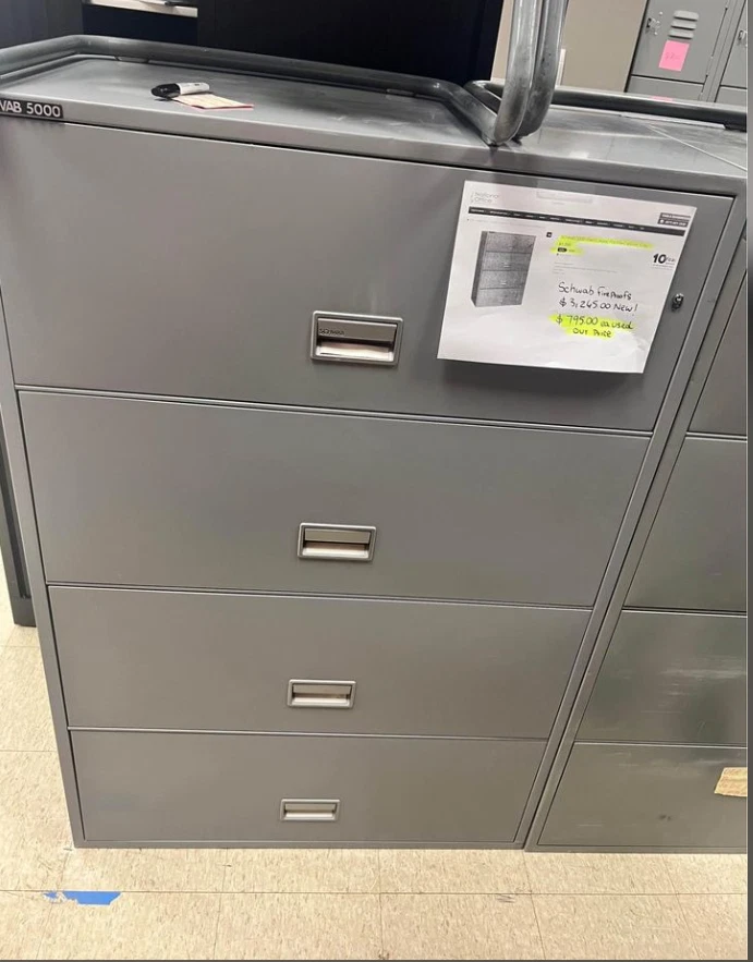 Schwab 5000 Fireproof File Matttroy