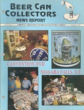 BCCA BREWERIANA BEER CAN COLLECTOR MAGAZINE NOV DEC 87 ABA NABA CANVENTION