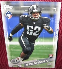 2019 TOPPS AAF #149 IKE SPEARMAN RC
