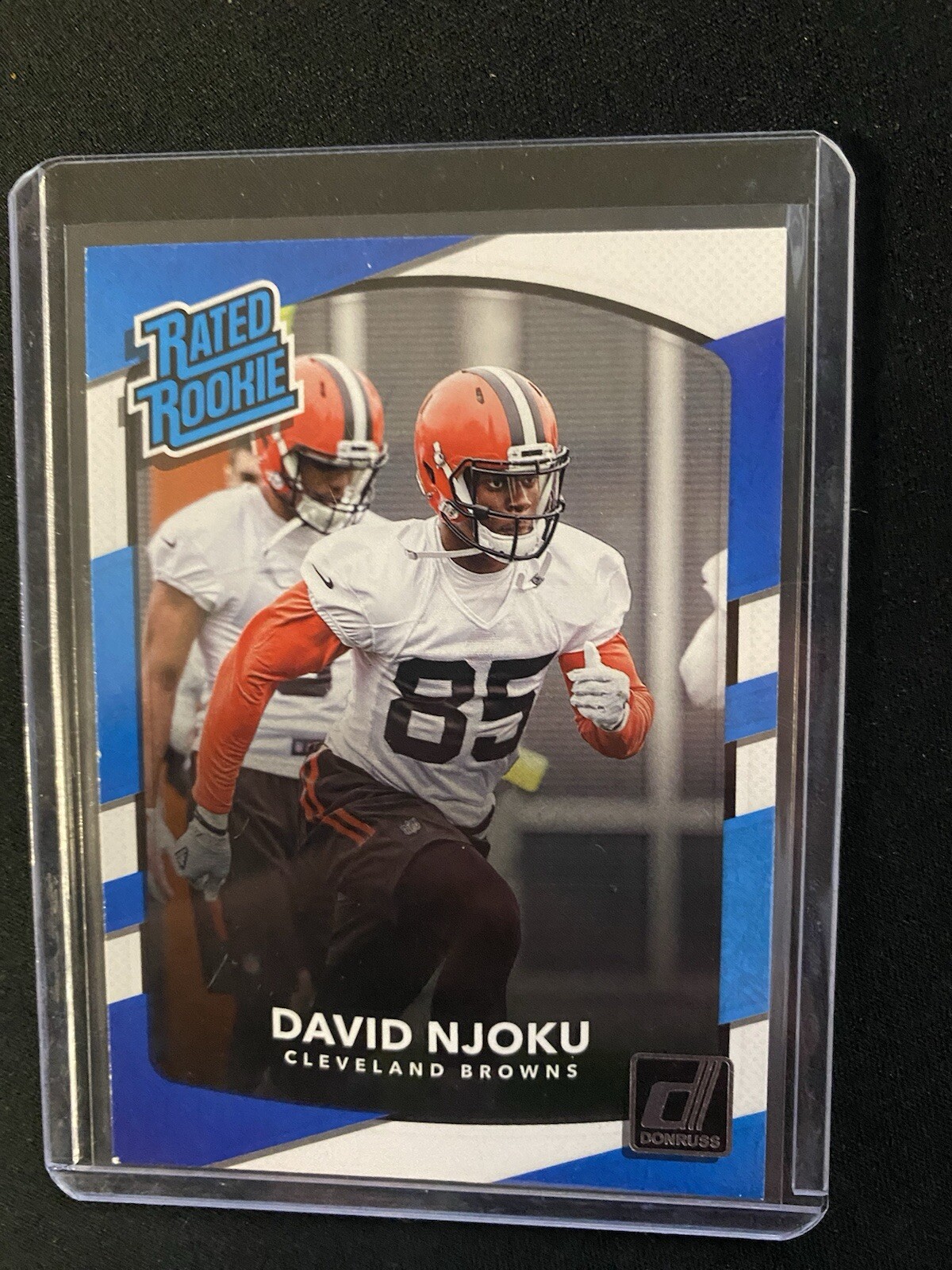 2017 Donruss Rated Rookie David Njoku RC #314 Cleveland Browns