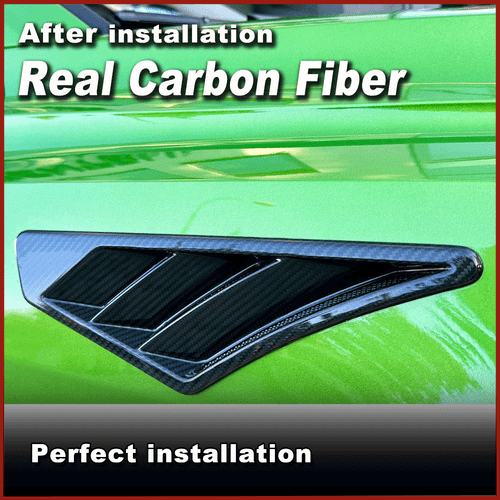 Guardabarros lateral de carbono para Audi Q8 SQ8 RSQ8 2019-2024 DRY Splitter Fender Vent - Imagen 4 de 11