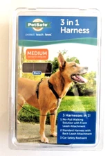 PetSafe 3-in-1 Harness - Your Choice Size/Color, NIB/Open Box