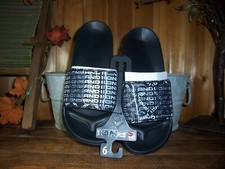 AND1 MENS CROSSOVER SLIDE SHOES SIZE 9 BLACK CASUAL BASKETBALL SPORTS SHOES NEW