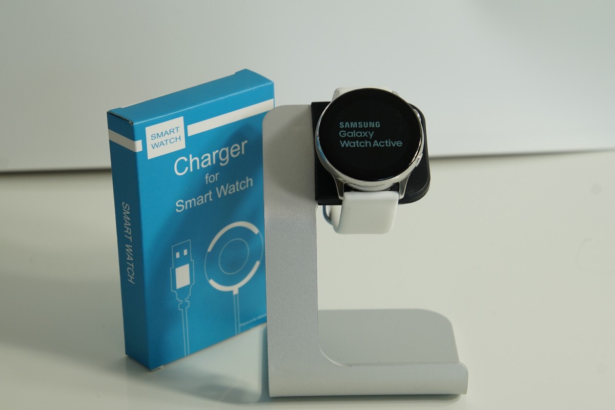 Samsung Galaxy Watch Active Sm-R500 Smartwatch 40mm - Silver(White band) | eBay Samsung Galaxy Watch Active Sm-R500 Smartwatch 40mm - Silver(White band) | eBay