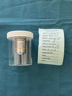 Veeco-Bruker 10X Bright Field (BF) Objective for Optical Profiler