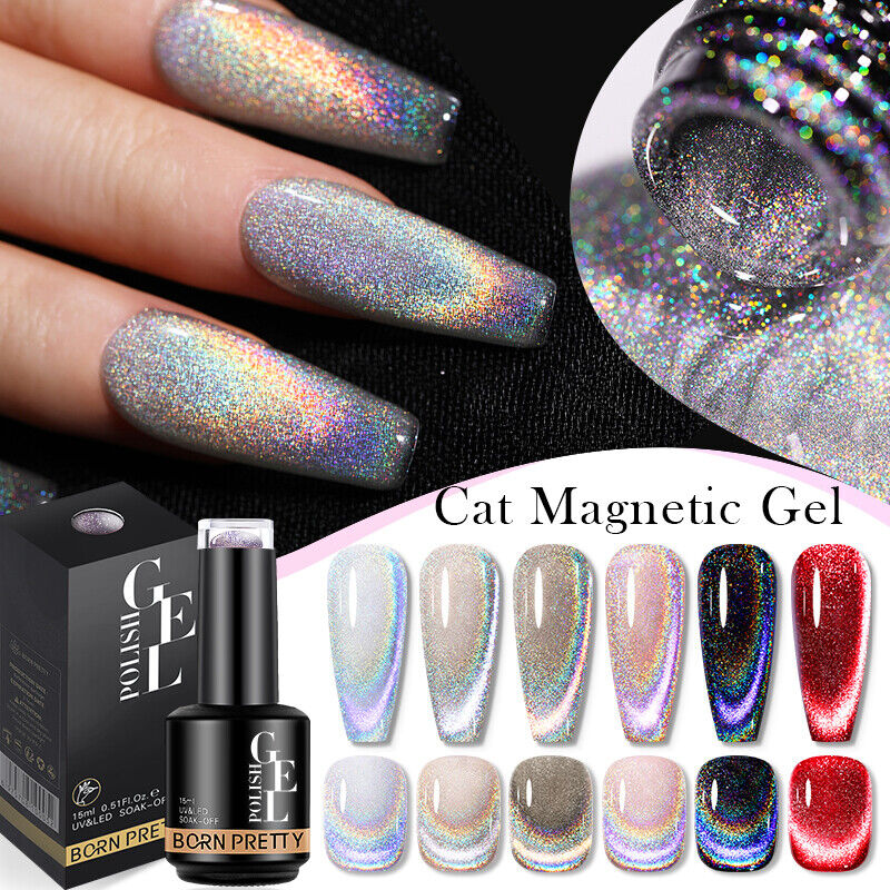 BORN PRETTY 15ml Nail Gel Polish Nude Pink Jelly Gel Glitter Soak Off Gel Nail - Zdjęcie 12 z 152