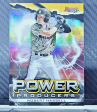Robert Hassell 2020 Bowmans Best POWER PRODUCERS REFRACTOR #PP-RH - Padres RC