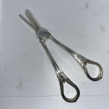 Silver Plated Grape Shears Made In England Beautiful In Excellent Condition
