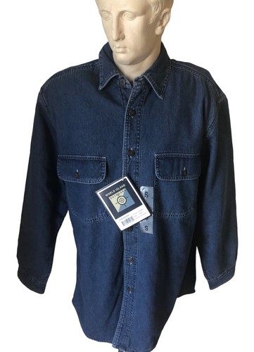 Vintage NWT Fleece Lined Denim Shirt 