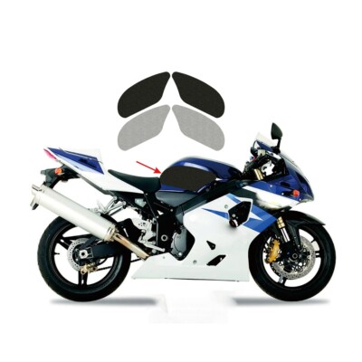 Anti-slip Fuel Tank Pad Side Knee Traction Grip For Suzuki GSXR600/750 2004-2005