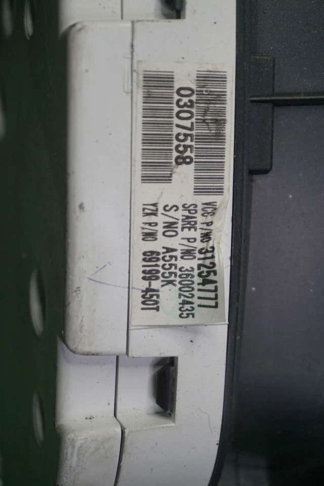 Volvo S40 2010 velocímetro medidor clúster OEM 120 K 31254777 Foto 4 de 4