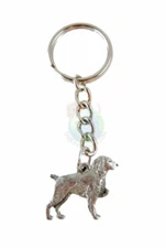 Brittany Keychain Pewter